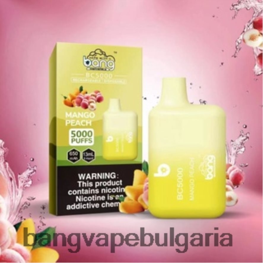 Bang Vape Box BC5000 5% nic 5000 впръсквания писалка type-c презареждаема разполагаем Bang Box Vape Flavors RF0JTD9