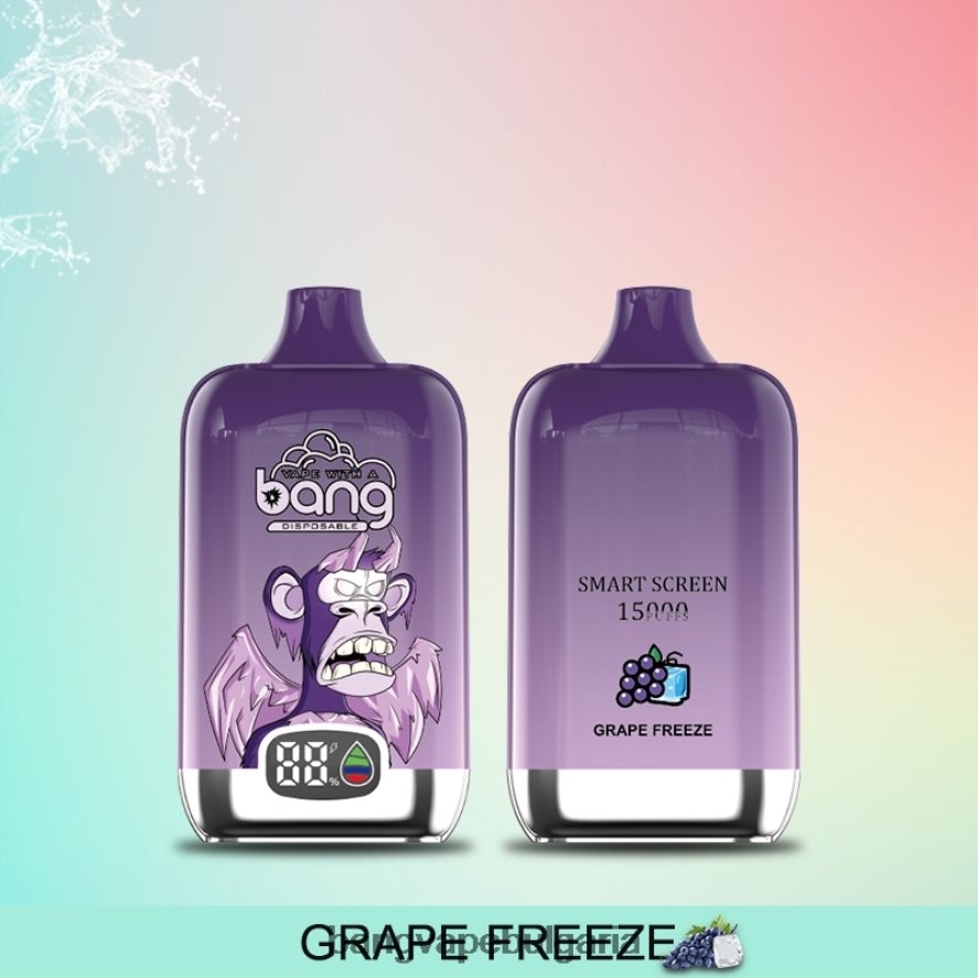 Bang Vape Digital Smart Screen 15000 впръсквания 25 мл разполагаем Vape Gang Bulgaria RF0JTD11